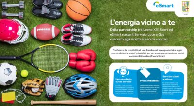 La partnership tra Leone XIII Sport ed eSmart.